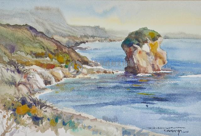 墾丁船帆石-船帆碧波藏品圖，第1張