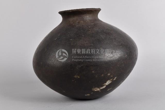 黑釉素面壺藏品圖，第2張