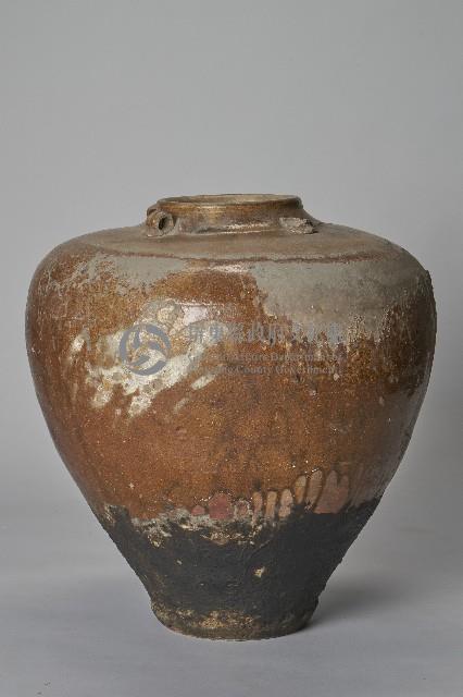 四耳陶製釀酒壺藏品圖，第3張