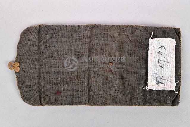 花果彩繡三夾層荷包藏品圖，第3張