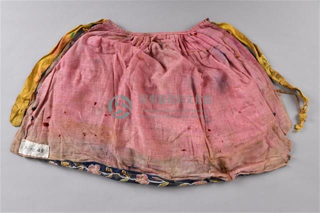 紅底藍邊繡龍紋神像衣藏品圖，第2張