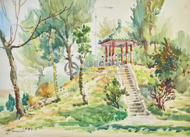 亭中閒談藏品圖，第1張