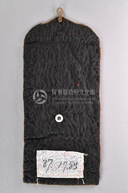 花卉彩繡三夾層荷包藏品圖，第3張