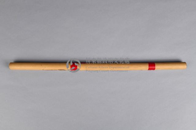 竹製單管口笛藏品圖，第3張