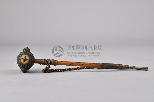 雙人面紋菸斗藏品圖，第3張