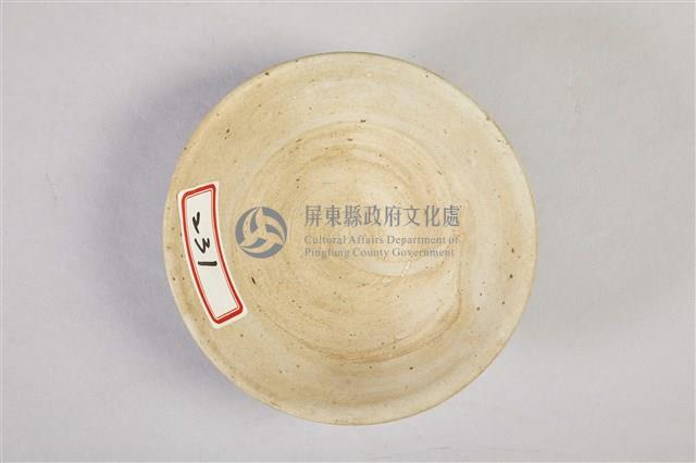 素燒灰白陶碗藏品圖，第3張