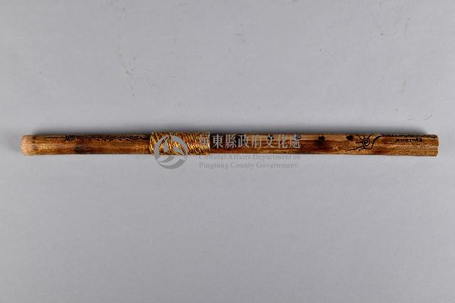 竹製單管鼻笛藏品圖，第3張