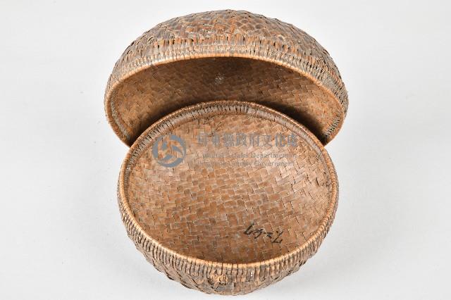 圓形籐盒藏品圖，第4張