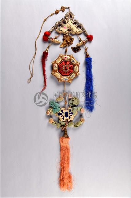 太極八卦彩墜床飾藏品圖，第1張