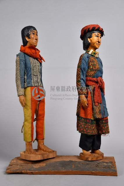 原住民常服男女性立像人偶藏品圖，第2張