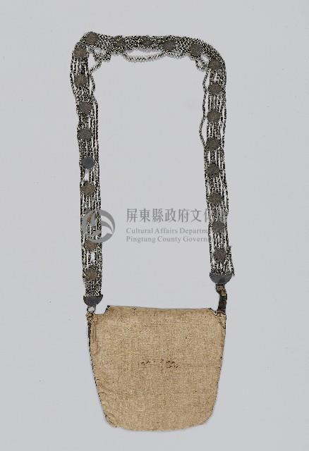 刺繡金屬鍊煙袋藏品圖，第2張