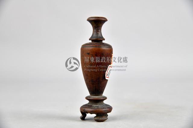 連座木花瓶藏品圖，第2張