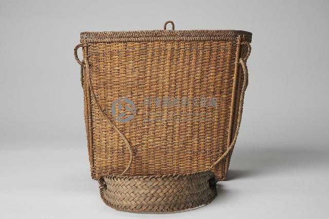 藤編背包藏品圖，第2張
