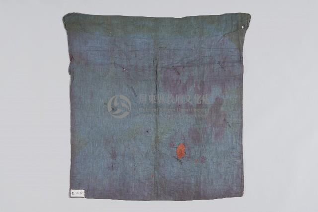 刺繡紅底金線孔雀花鳥桌裙藏品圖，第2張