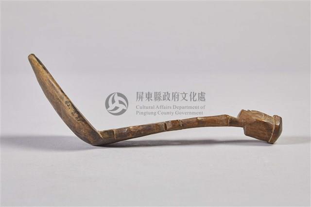 鏤雕人像木製匙藏品圖，第2張