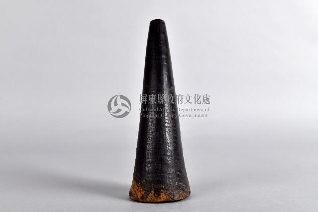 牛角狀火藥筒藏品圖，第4張