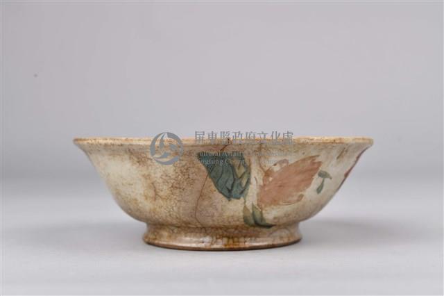 彩繪花葉紋碗藏品圖，第2張