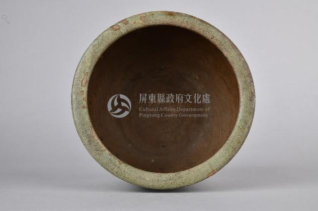 陶製青釉素面盆藏品圖，第2張