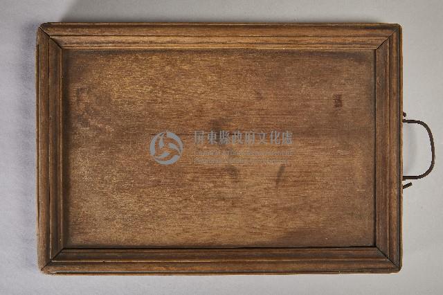 木製素面矩形托盤藏品圖，第1張
