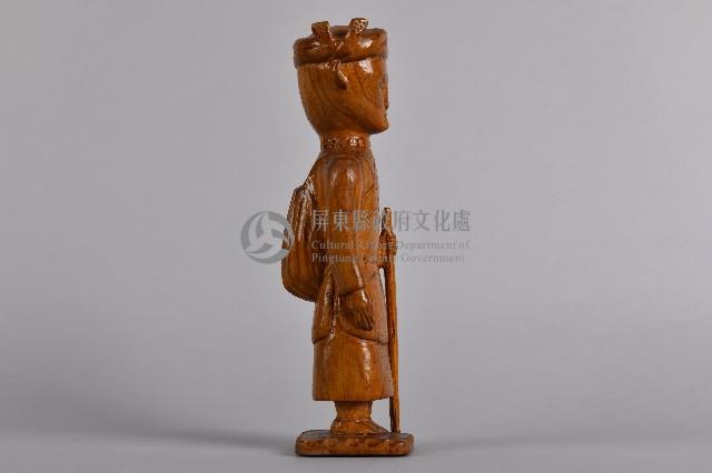 持杖立像人偶藏品圖，第4張