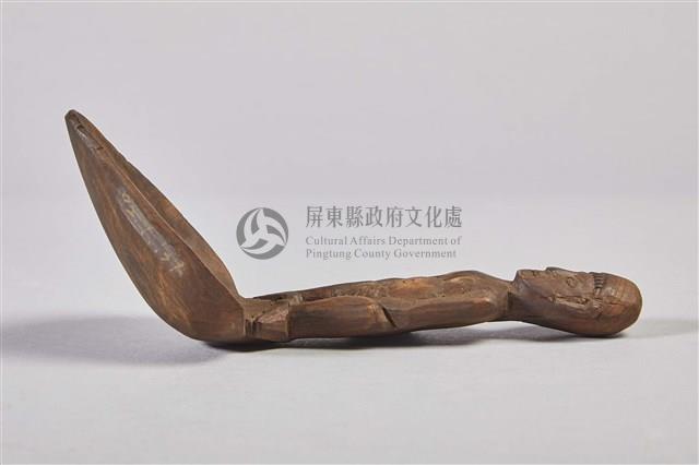 浮雕人像木製匙藏品圖，第2張