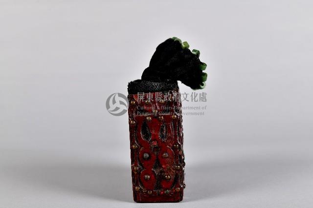 浮雕鑲嵌百步蛇紋祈禱箱藏品圖，第4張