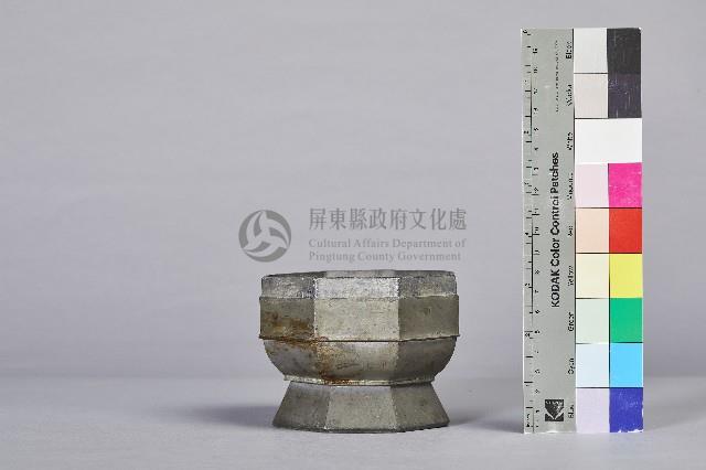 雙層八角錫製-底座藏品圖，第10張