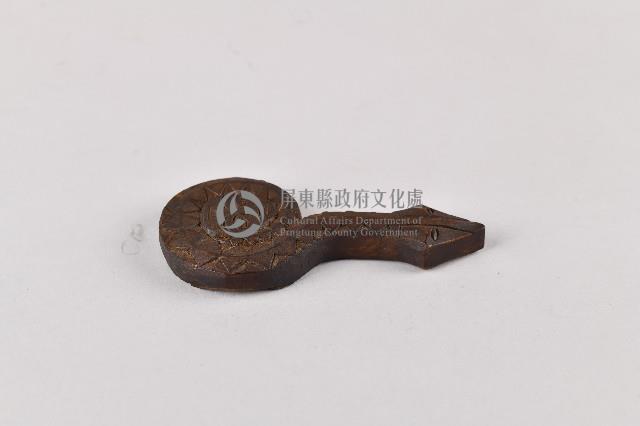 人面百步蛇紋蠟板藏品圖，第3張