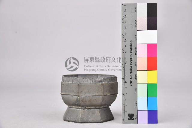 雙層八角錫製-底座藏品圖，第14張