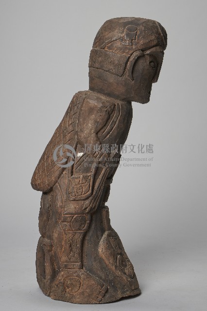 前身傾斜男性立像人偶藏品圖，第4張