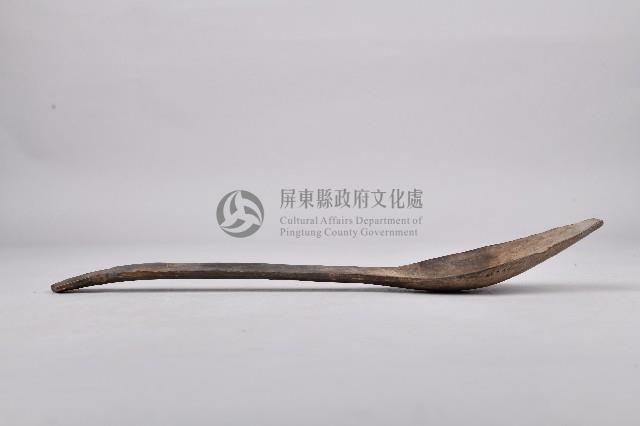 花瓣形木製匙藏品圖，第2張