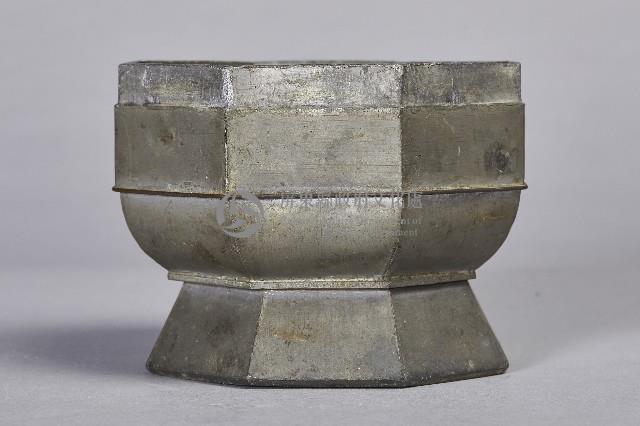 雙層八角錫製-底座藏品圖，第4張