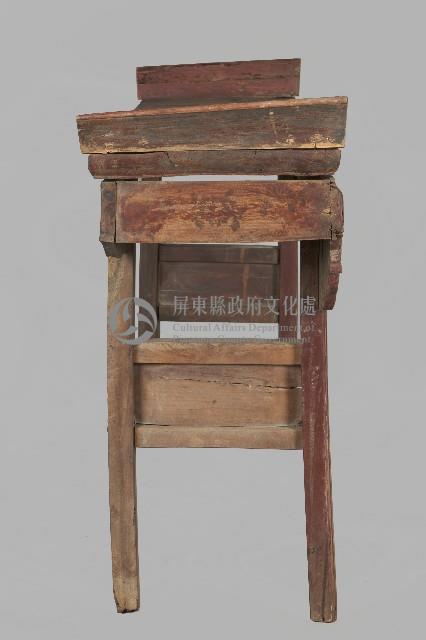 卷雲紋素面供桌藏品圖，第4張