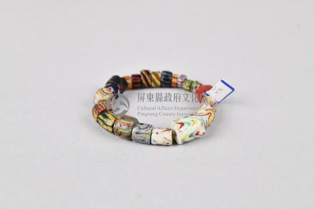 琉璃珠手鍊藏品圖，第4張