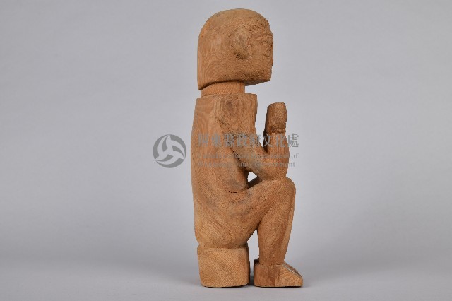 木製人偶坐像藏品圖，第4張