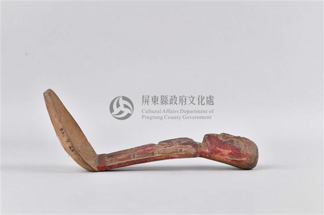 浮雕人像木製匙藏品圖，第2張