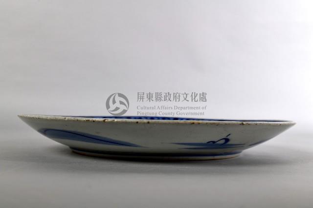 青花山景瓷盤藏品圖，第3張