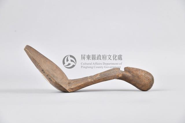 浮雕人像木製匙藏品圖，第2張