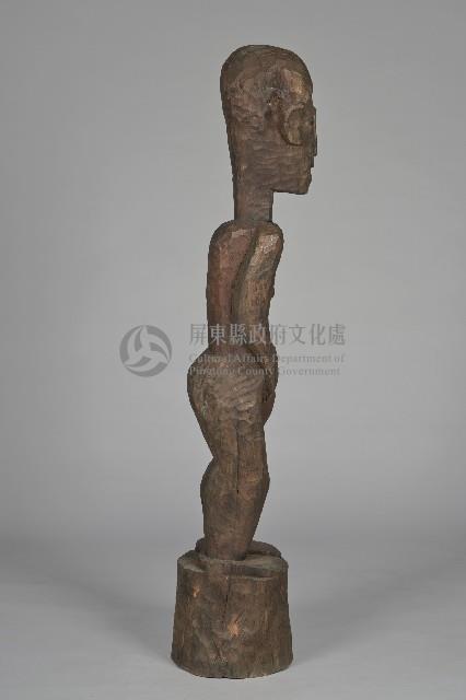 雙手交握裸身男性立像人偶藏品圖，第4張