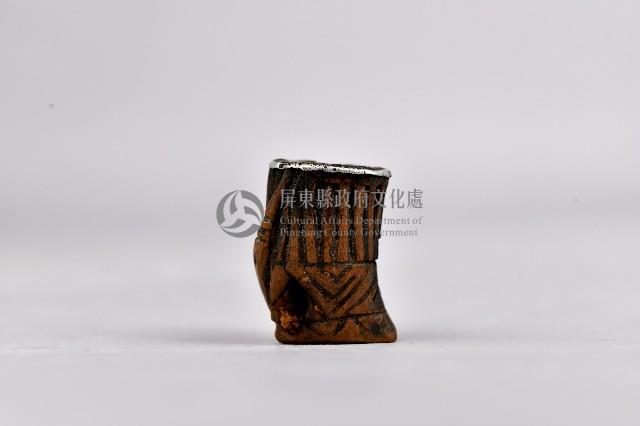 浮雕山羊頭菸斗頭藏品圖，第4張