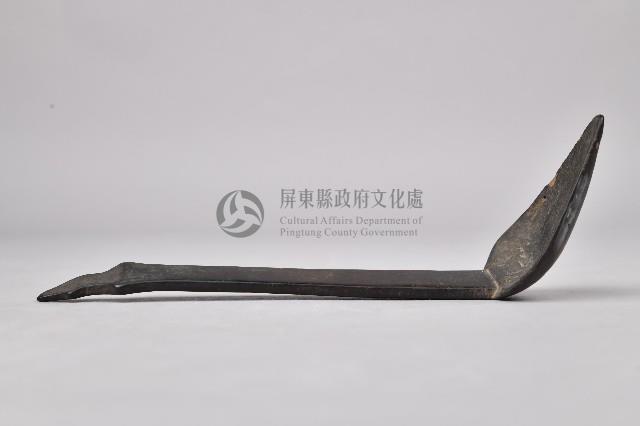 黑漆素面木製匙藏品圖，第2張