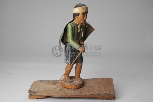 彩繪人像雕刻藏品圖，第4張