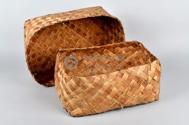 編織月桃葉製箱藏品圖，第3張