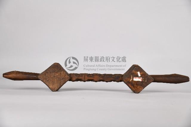 人面木製雙連杯藏品圖，第3張