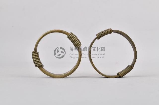 纏絲寬面銀製手環藏品圖，第3張