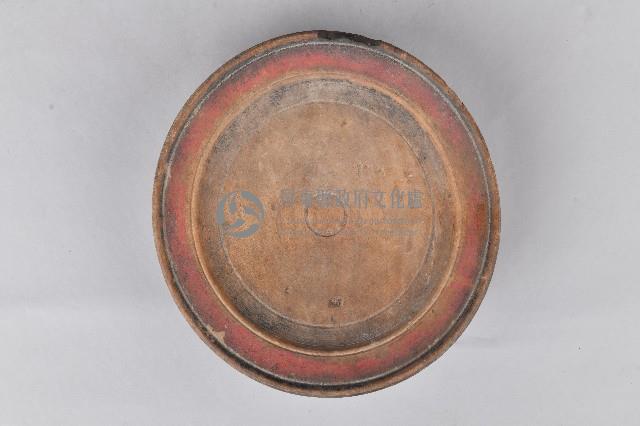 素面高足木製托盤藏品圖，第3張