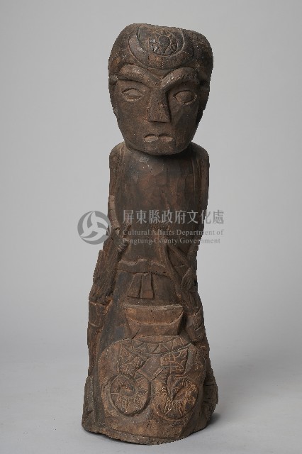 前身傾斜男性立像人偶藏品圖，第1張