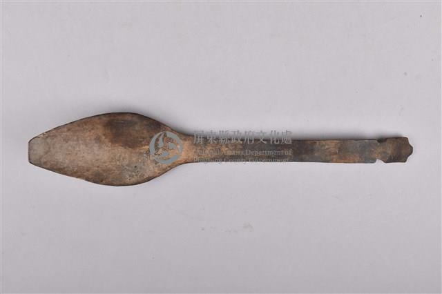 花瓣形木製匙藏品圖，第1張