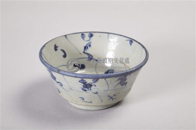 青花螺旋紋瓷碗藏品圖，第1張