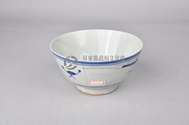 白瓷青花碗藏品圖，第1張